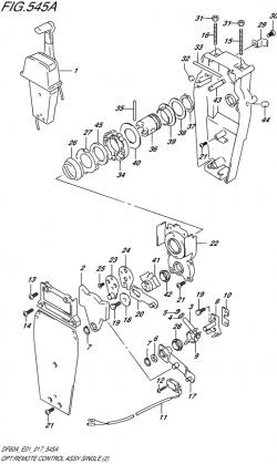 Opt:remote control assy single