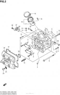 CYLINDER HEAD (FRONT)