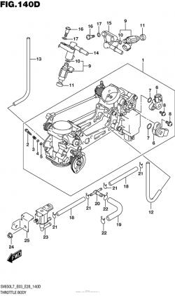 Throttle Body (Sv650Al7 E33)