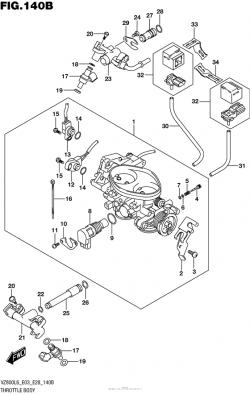 Throttle Body (Vz800L6 E28)