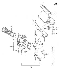 LEFT HANDLE LEVER