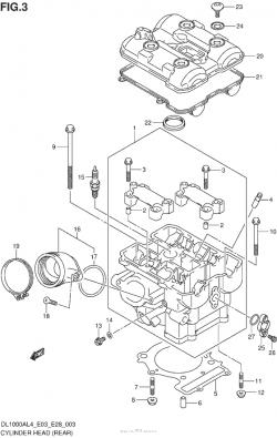 CYLINDER HEAD (REAR)