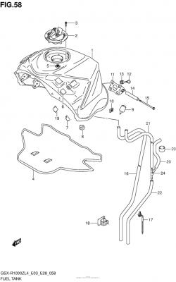 Fuel Tank (Gsx-R1000Zl4 E28)