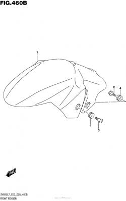 Front Fender (Sv650L7 E33)