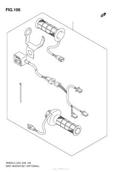 Grip Heater Set (Optional) (An650L3 E33)
