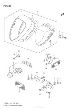 Rear Combination Lamp (Vl800  E28)