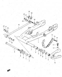 REAR SWINGING ARM