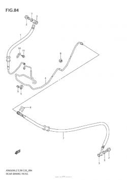 REAR BRAKE HOSE