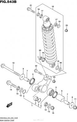 Rear Cushion Lever (Dr200Sl6 E28)