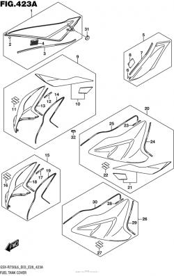 FUEL TANK COVER