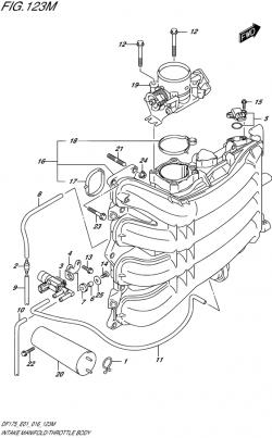 Intake manifold/throttle body
