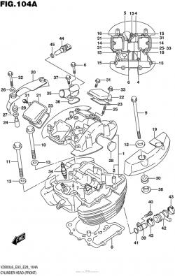 CYLINDER HEAD (FRONT)