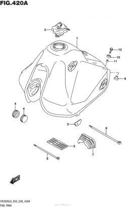 Fuel Tank (Dr200Sl6 E03)