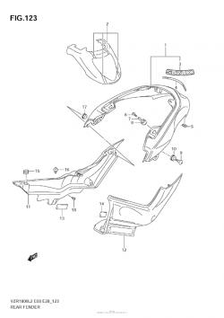 Rear Fender (Vzr1800Z L2 E28)