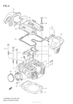 REAR CYLINDER HEAD