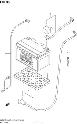 Battery (Gsx-R1000Zl4 E33)