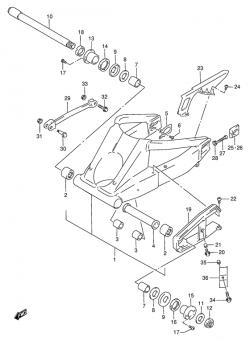 REAR SWINGING ARM