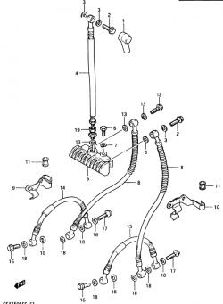 FRONT BRAKE HOSE