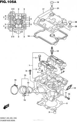 CYLINDER HEAD (REAR)