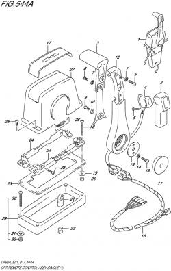 Opt:remote control assy single