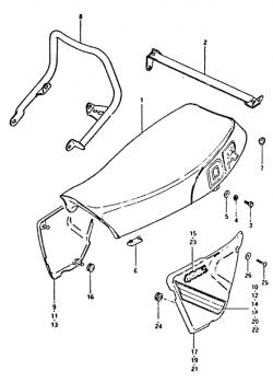 SEAT - FRAME COVER