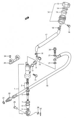 REAR MASTER CYLINDER