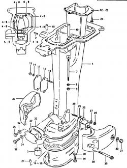 Driveshaft housing