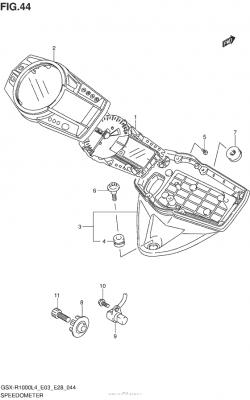 Speedometer (Gsx-R1000L4 E33)