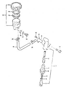 REAR MASTER CYLINDER