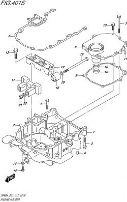 Engine holder