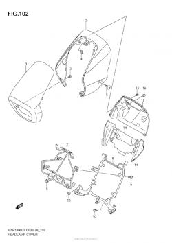 Headlamp Cover (Vzr1800 L2 E33)