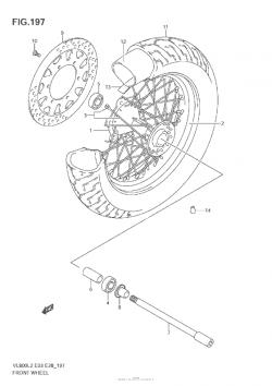 Front Wheel (Vl800T  E03)