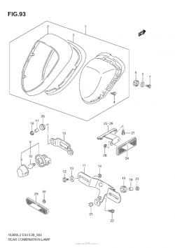 Rear Combination Lamp (Vl800C  E33)