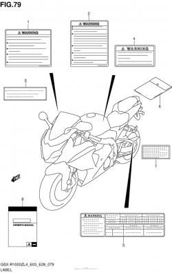 Label (Gsx-R1000Zl4 E03)