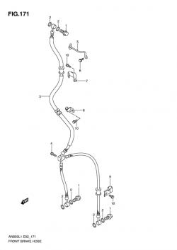 FRONT BRAKE HOSE