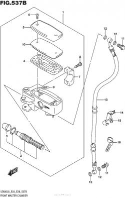 Front Master Cylinder (Vz800L6 E28)