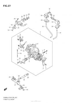 Throttle Body (Vl800  E03)