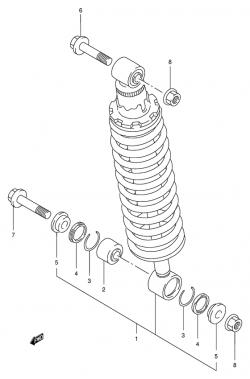 REAR SHOCK ABSORBER