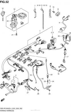 Wiring Harness (Gsx-R1000Zl4 E33)