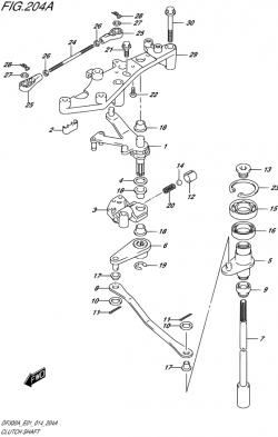 Clutch shaft