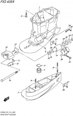 Drive shaft housing