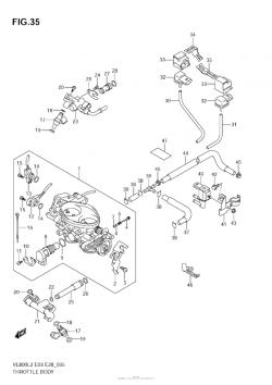 Throttle Body (Vl800T  E33)