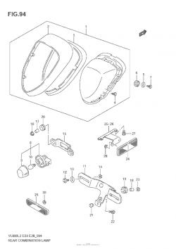 Rear Combination Lamp (Vl800T  E03)