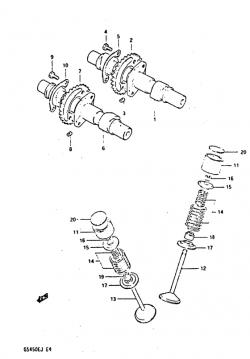 CAM SHAFT - VALVE