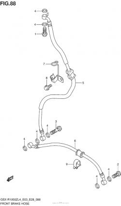 FRONT BRAKE HOSE