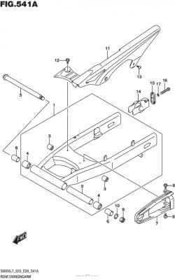 REAR SWINGINGARM