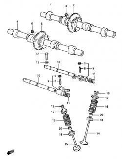 CAM SHAFT - VALVE