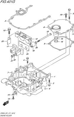 Engine holder