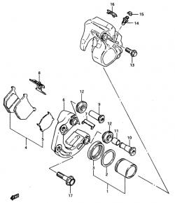 FRONT CALIPERS