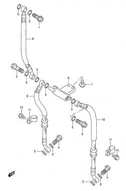 FRONT BRAKE HOSE